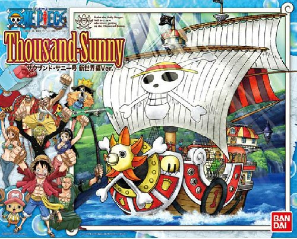 Bandai Hobby – One Piece – Thousand Sunny (New World Ver.), Bandai Spirits Model Kit