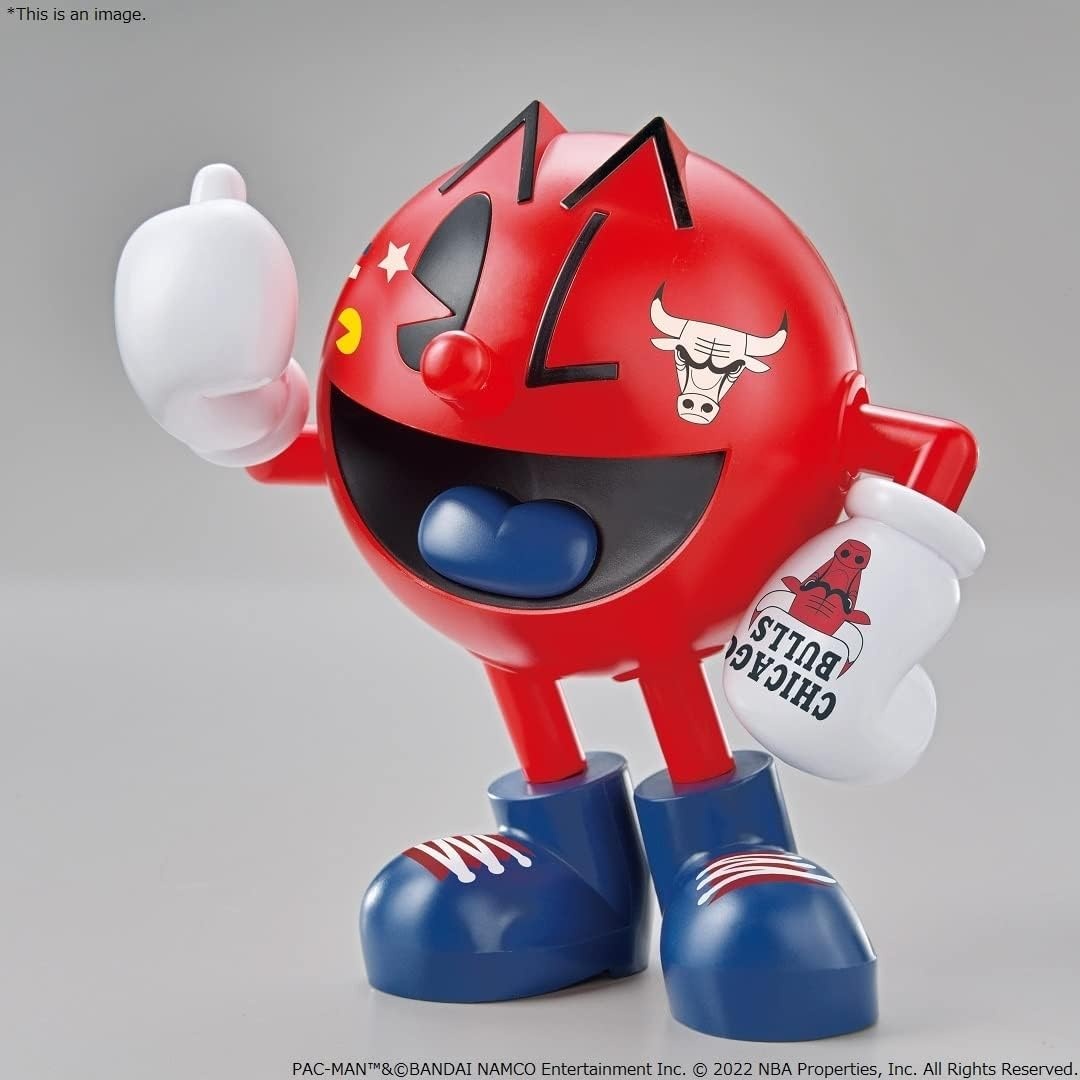 Bandai Hobby – NBA x Pac-Man – Chicago Bulls, Bandai Spirits Entry Grade Model Kit