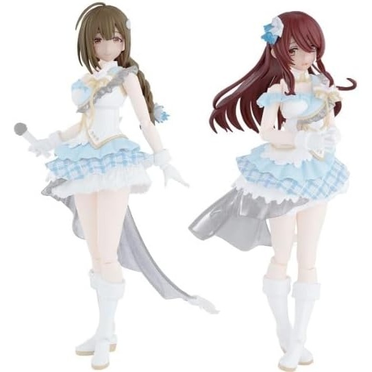 Bandai Hobby – The Idolm@Ster – Option Hair Style & Face Parts Set (Tenka Osaki/Chiyuki Kuwayama) 30 MS Model Kit