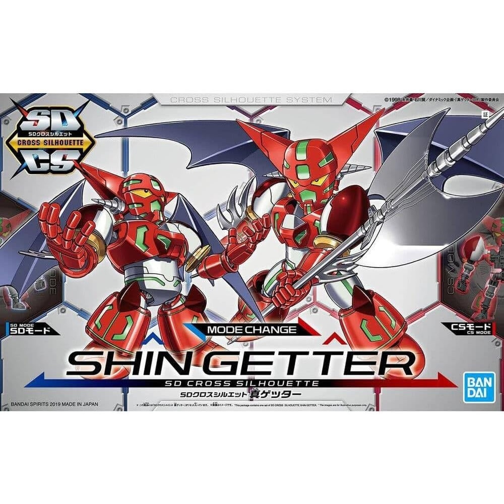 Bandai Spirits Hobby Sdcs Shin Getter Robo, White