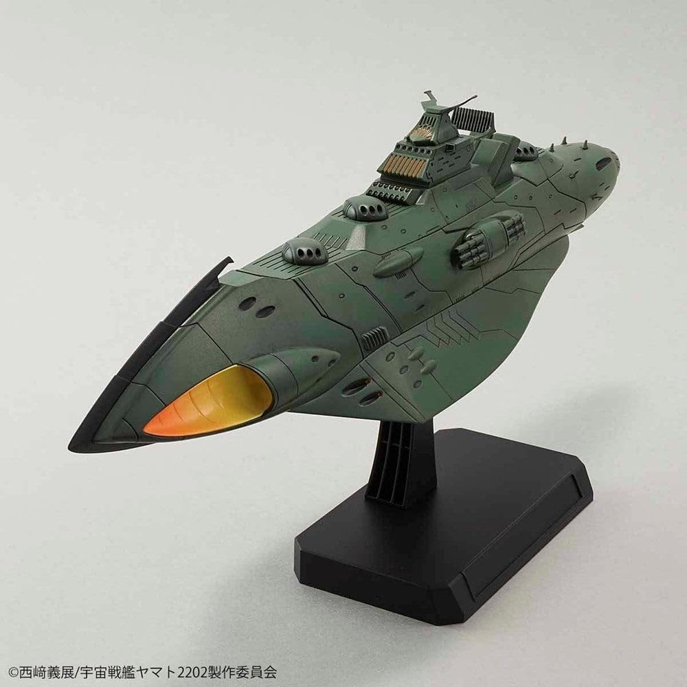 Bandai Hobby – Yamato 2202 – Space Battleship Yamato 2202 Final Battle Ver. (High Dimension Clear), Bandai Spirits Yamato 1/1000 Model Kit(Modern)