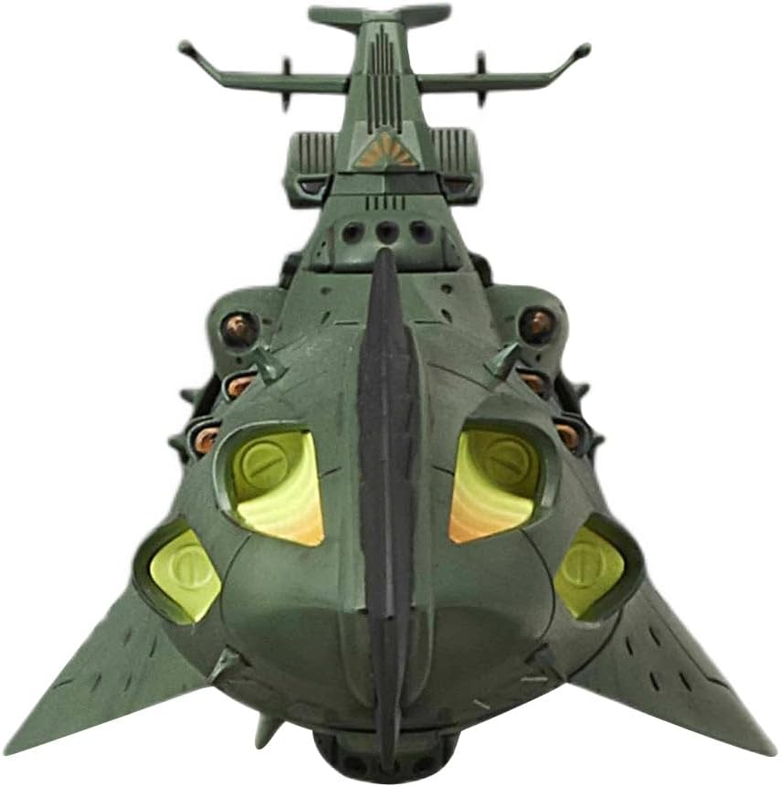 Bandai Hobby – Yamato 2202 – Space Battleship Yamato 2202 Final Battle Ver. (High Dimension Clear), Bandai Spirits Yamato 1/1000 Model Kit(Modern)