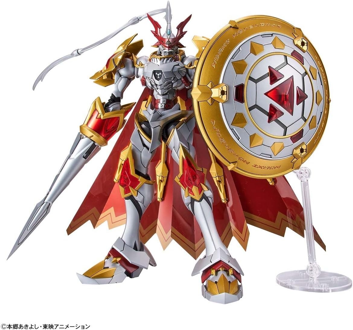 Bandai Hobby – Digimon – Dukemon/Gallantmon (Amplified), Bandai Spirits Figure-Rise Standard Model Kit
