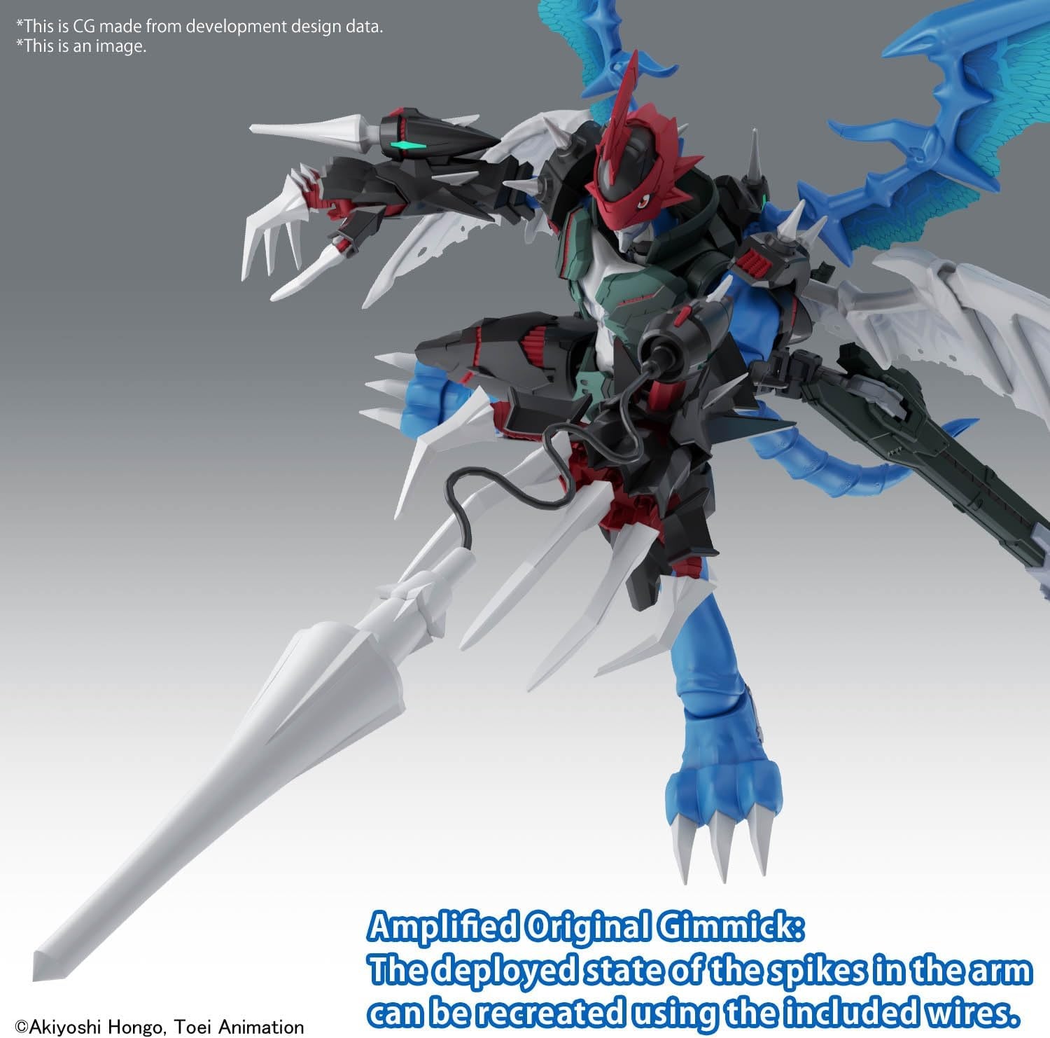 Bandai Hobby – Digimon – (2733962) Paildramon Figure-Rise Standard Amplified Model Kit