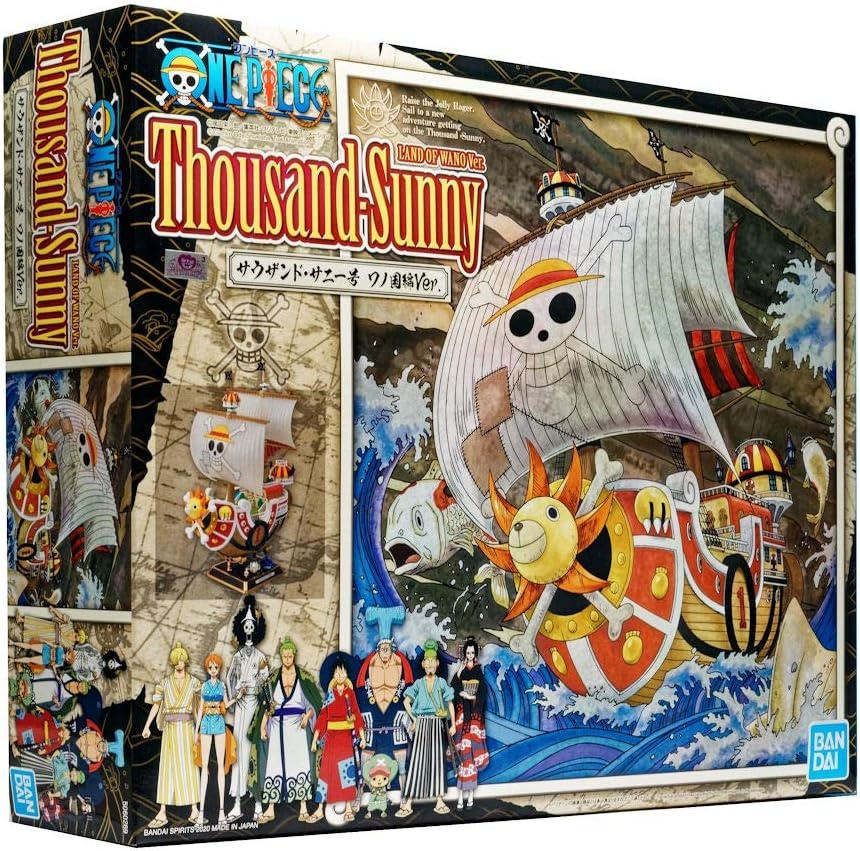 Bandai Hobby – One Piece – Thousand Sunny (Land of Wano Ver.) Sailing Ship Collection Model Kit