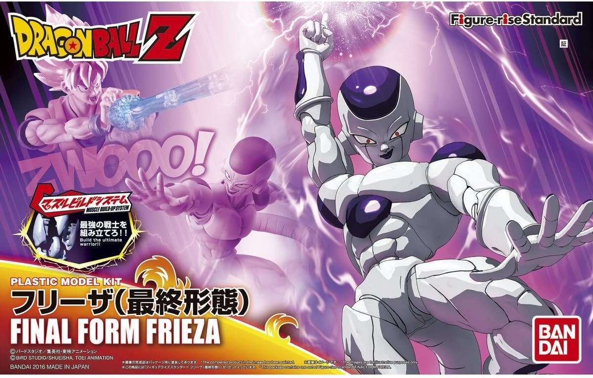 Bandai Spirits Figure-Rise Standard Legendary Super Saiyan Broly (New Pkg Ver) Dragon Ball Z, Multi(Final Form Frieza)