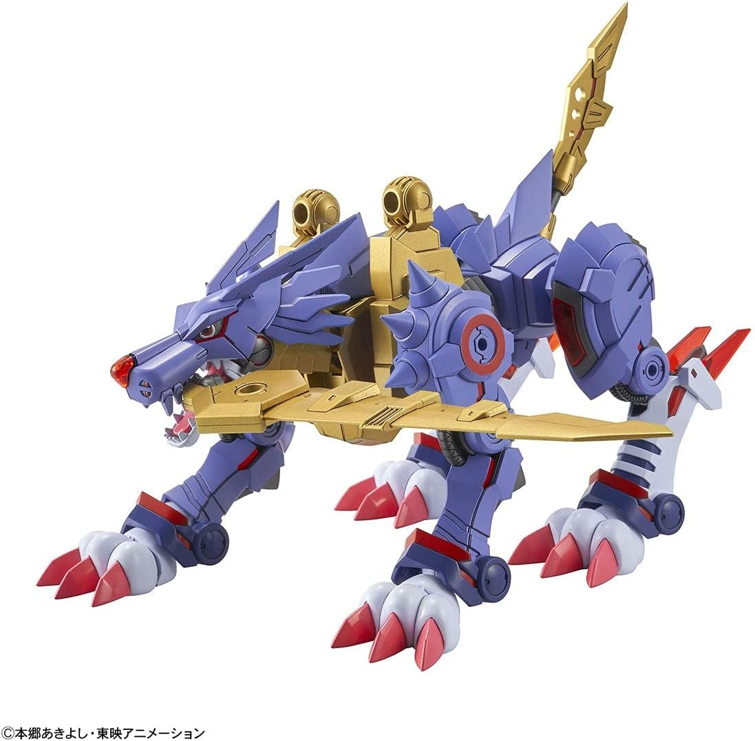 Bandai Hobby – Digimon – Metal Garurumon (Amplified), Bandai Spirits Figure-Rise Standard Model Kit