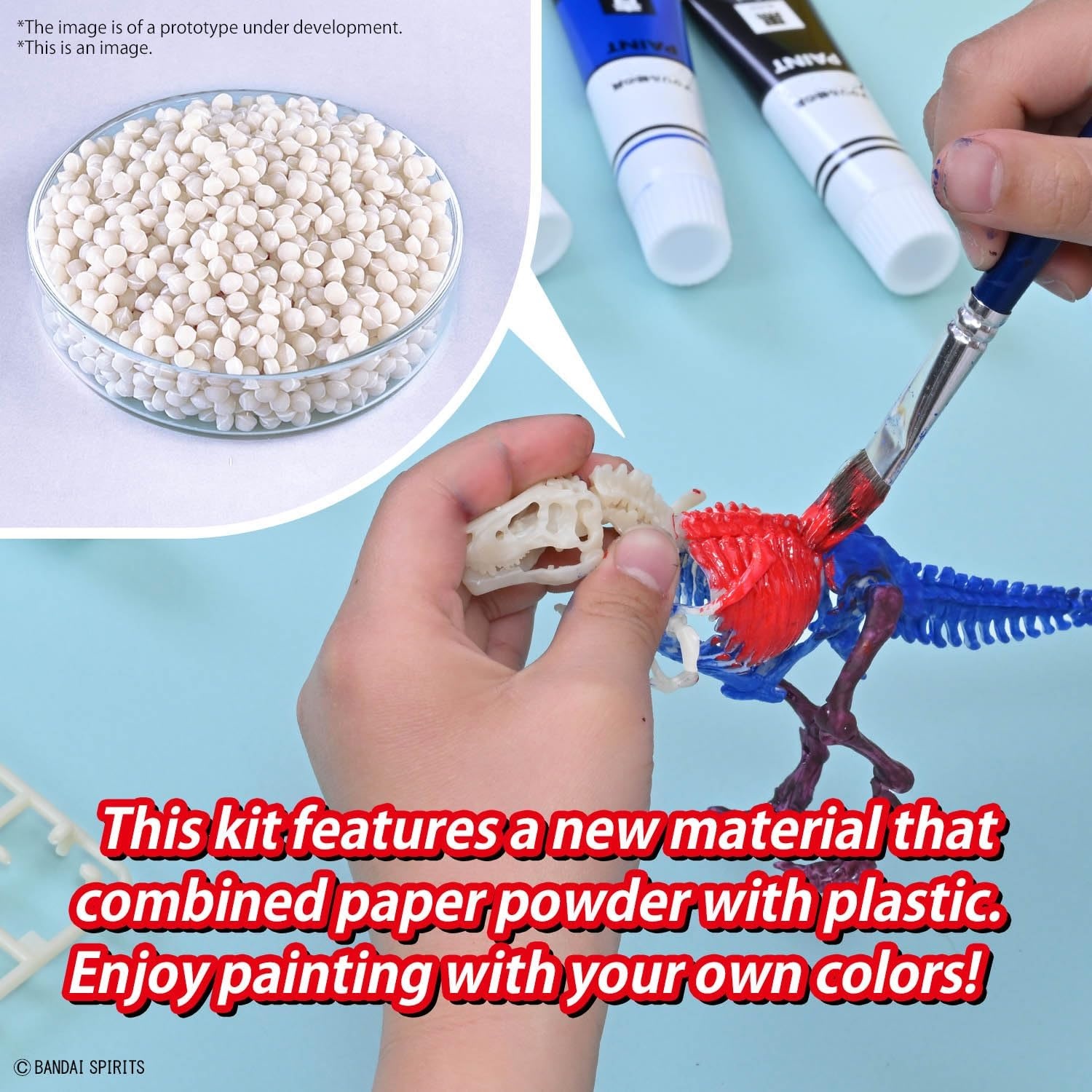 Bandai Hobby – Plannosaurus – #01 Tyrannosaurus (Painting Ver.) Dinosaur Model Kit