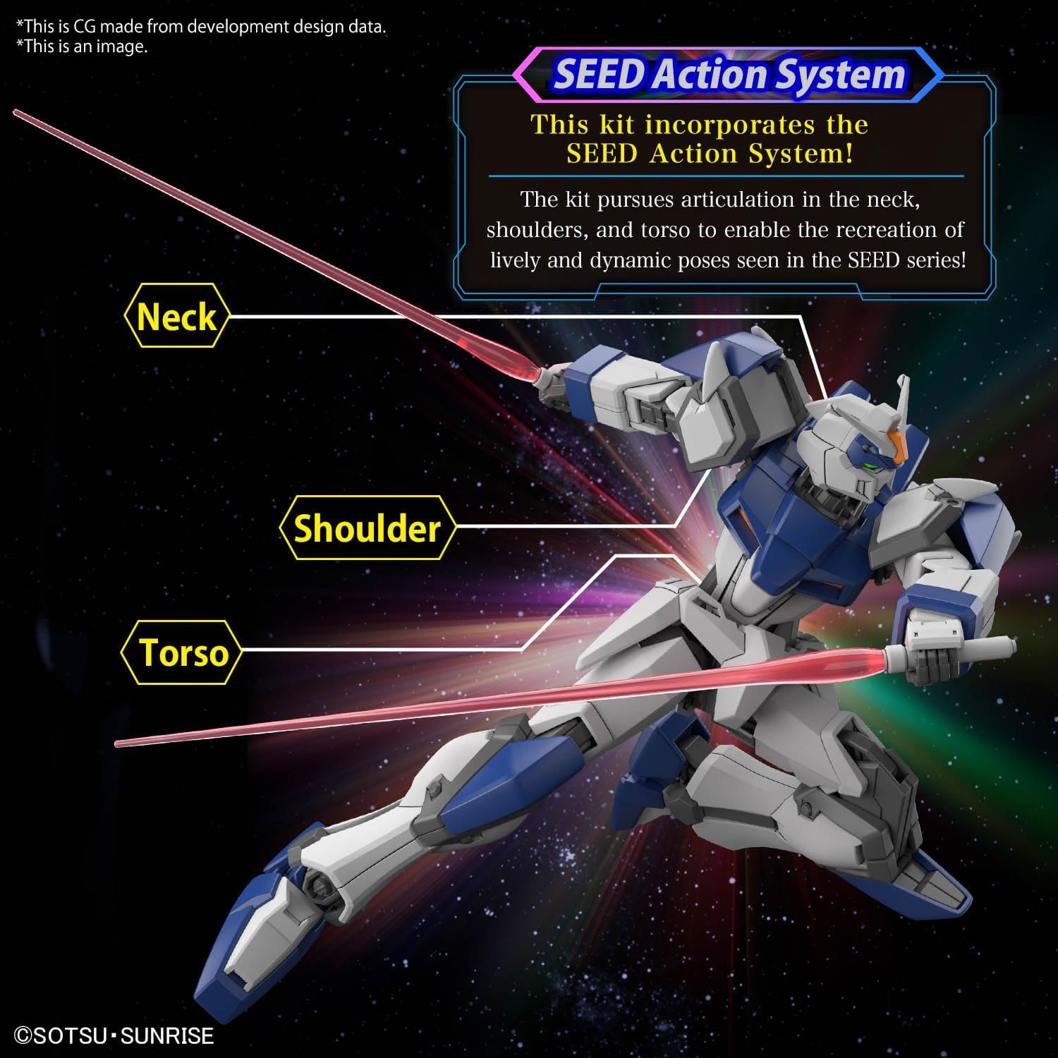Bandai Hobby – Mobile Suit Gundam Seed Freedom – #252 Duel Blitz Gundam HGCE 1/144 Model Kit