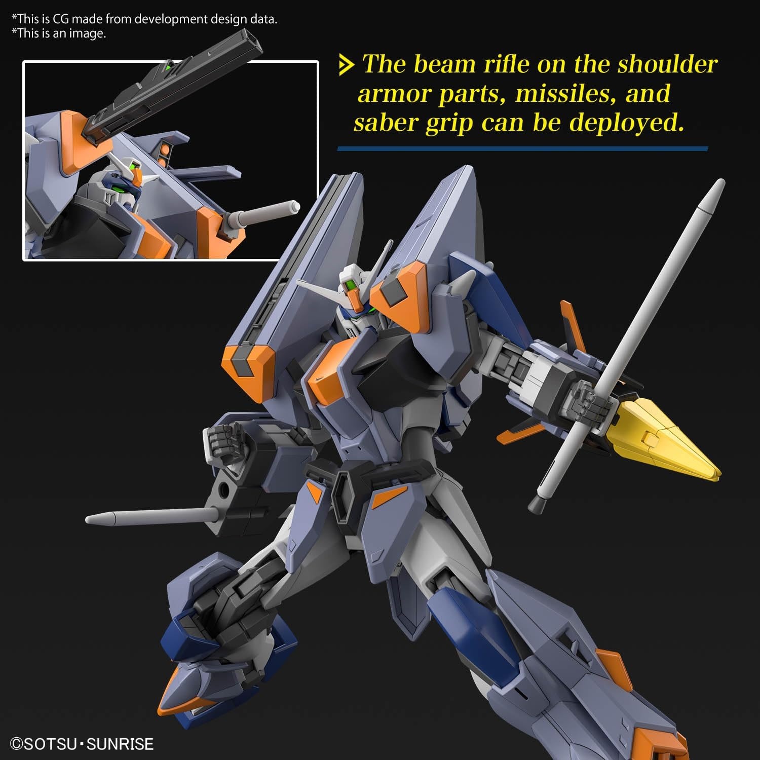 Bandai Hobby – Mobile Suit Gundam Seed Freedom – #252 Duel Blitz Gundam HGCE 1/144 Model Kit