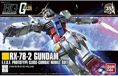 Bandai Hobby HGUC RX-78-2 Gundam Revive Model Kit, 1/144 Scale (BAN196716)