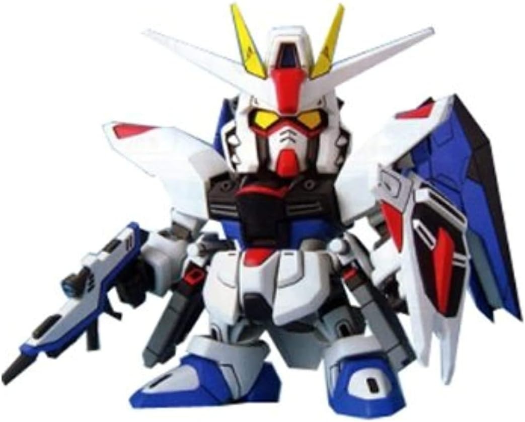 BANDAI Hobby BB#257 Freedom Gundam, SD Action Figure