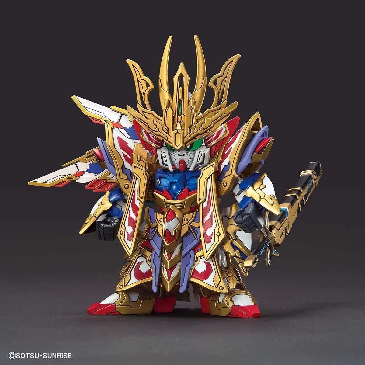 Bandai Hobby – SD Gundam World Heroes – Cao Cao Wing Gundam Isei Style, Bandai Spirits Model Kit