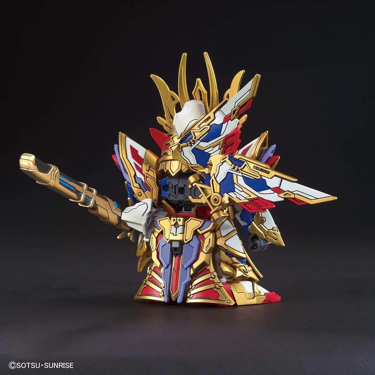 Bandai Hobby – SD Gundam World Heroes – Cao Cao Wing Gundam Isei Style, Bandai Spirits Model Kit