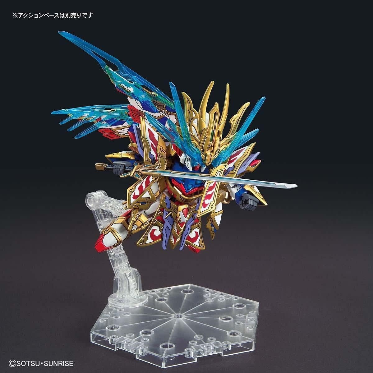 Bandai Hobby – SD Gundam World Heroes – Cao Cao Wing Gundam Isei Style, Bandai Spirits Model Kit