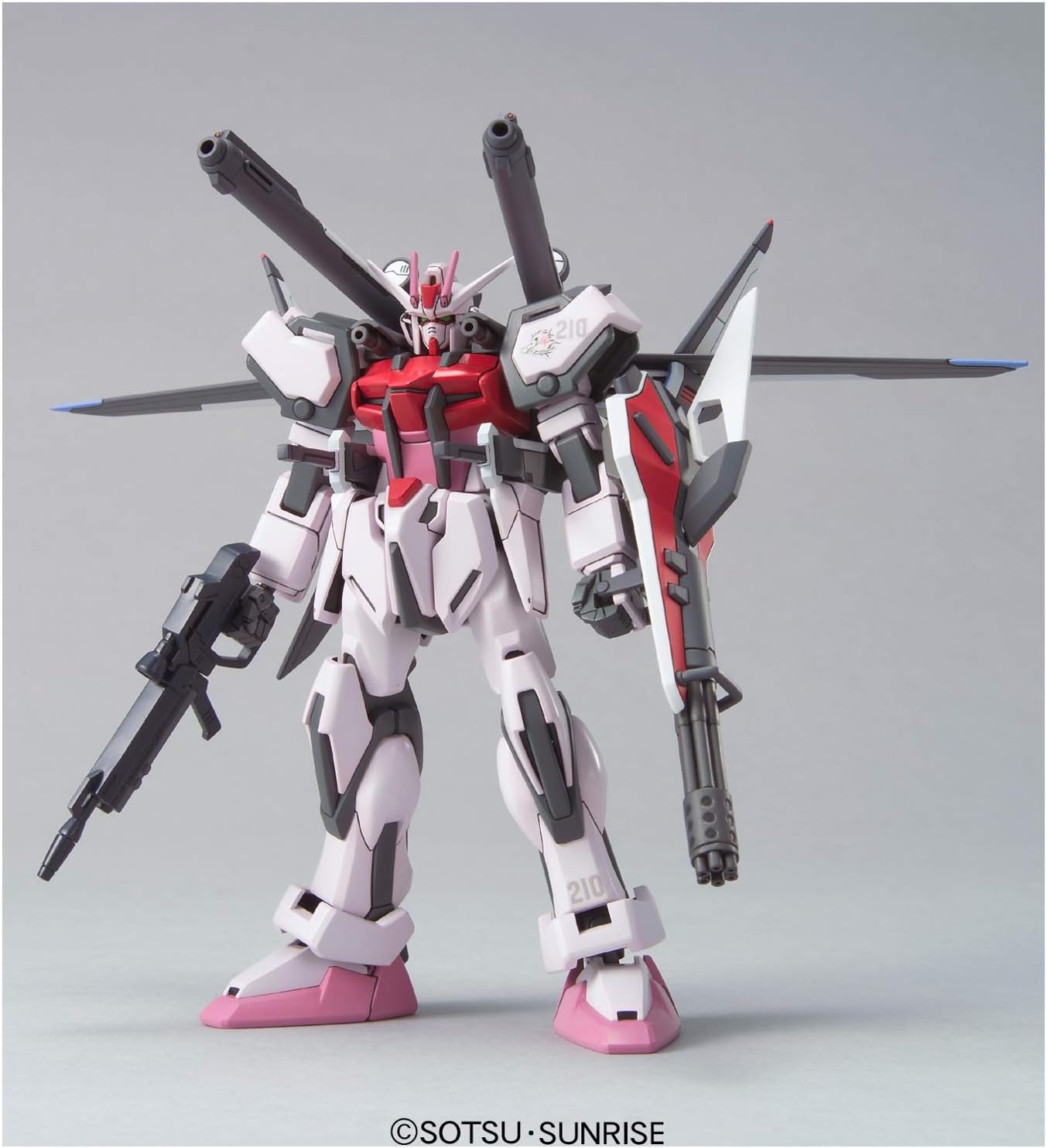 Bandai Hobby MSV Strike Rouge + IWSP Gundam Seed Model Kit (1/144 Scale)