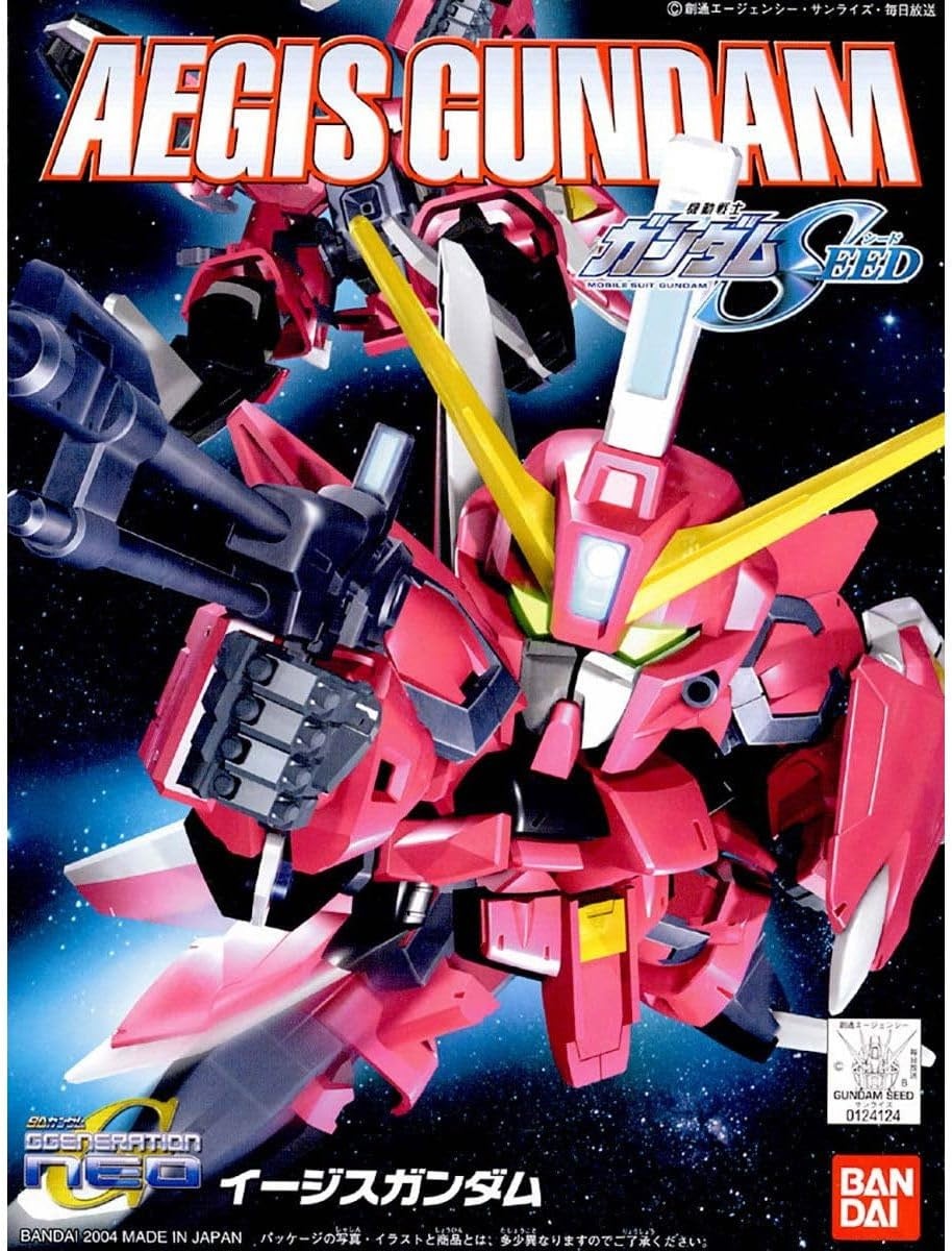 Bandai Hobby – Gundam Seed – BB#261 Aegis Gundam SD Model Kit