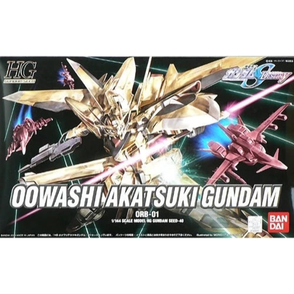 Bandai Hobby – Gundam Seed Destiny – #40 Owashi Akatsuki Gundam HG Seed Model Kit