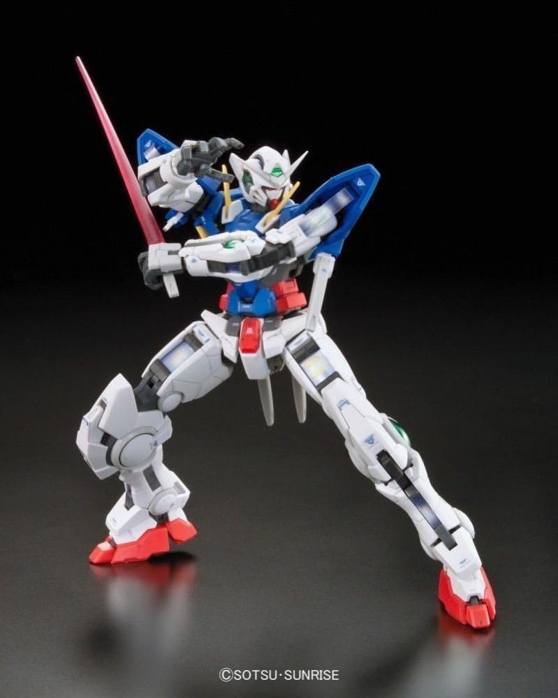 Bandai Hobby – Gundam 00 – #15 Gundam Exia, Bandai Spirits RG 1/144 Model Kit