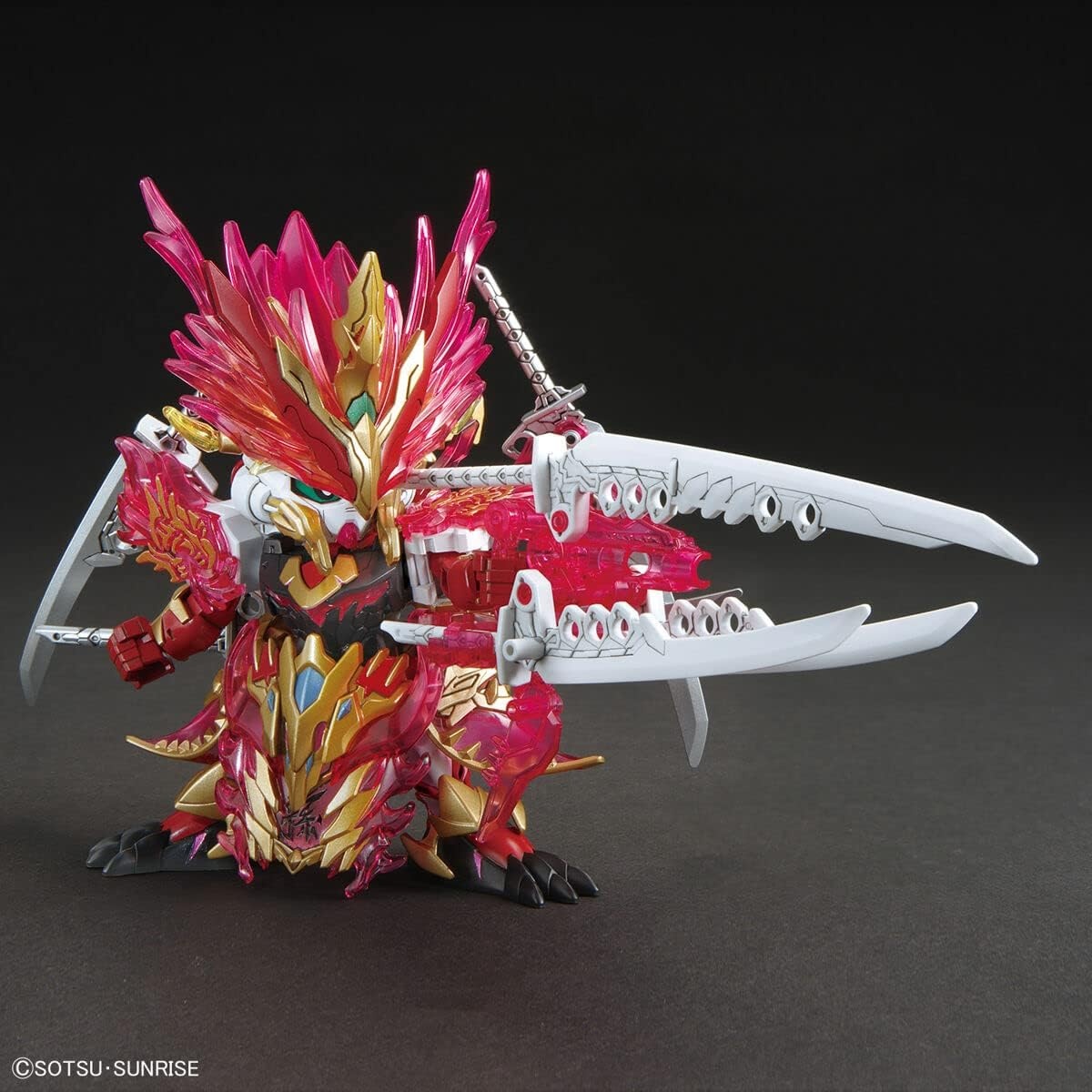 Bandai Hobby – SD Gundam World Heroes – #29 Sun Quan Gundam Astray He Yan Xiang HU, Bandai Spirits SDGW Model Kit