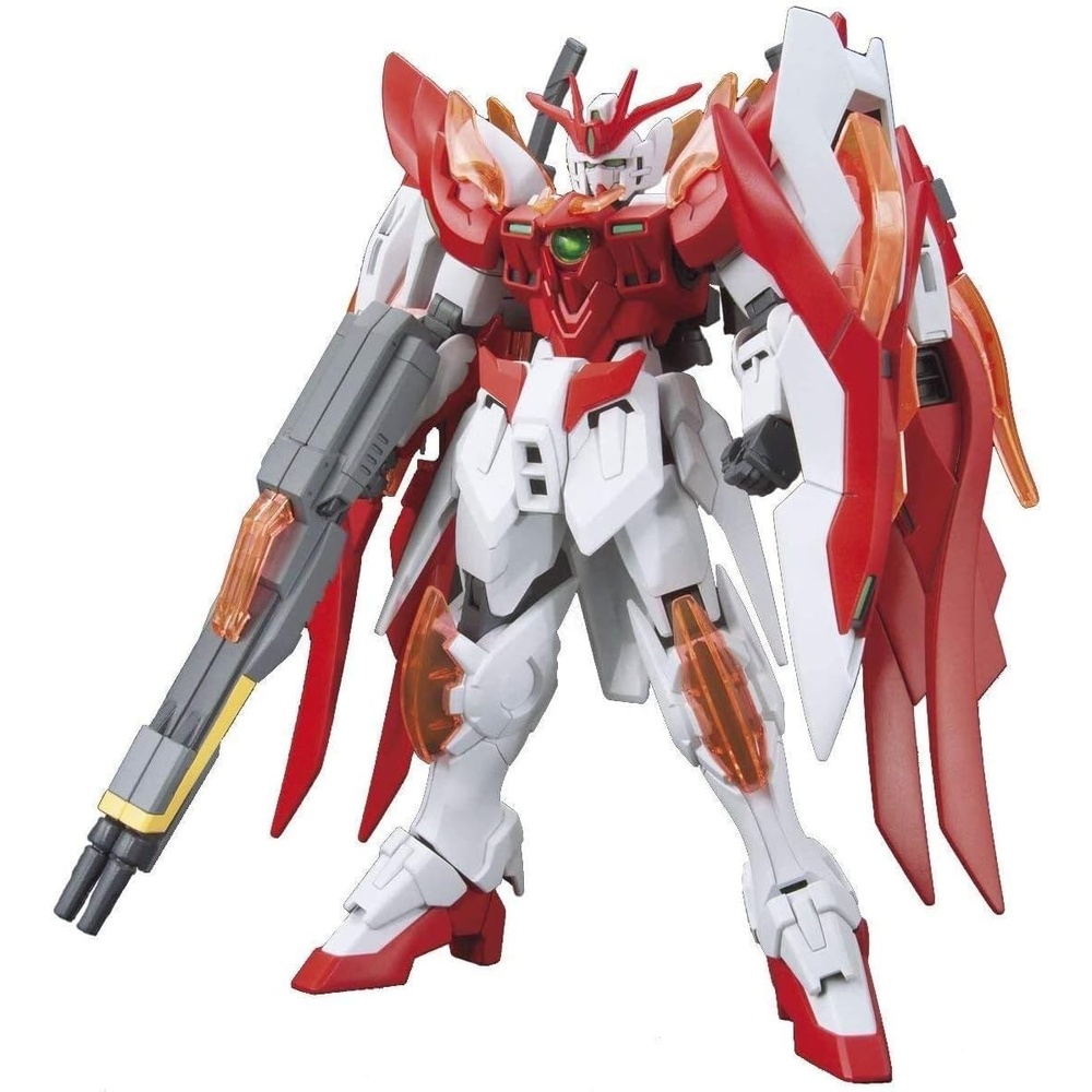 Bandai Hobby – Gundam Build Fighters Try – #33 Wing Gundam Zero Honoo HGBF Model Kit