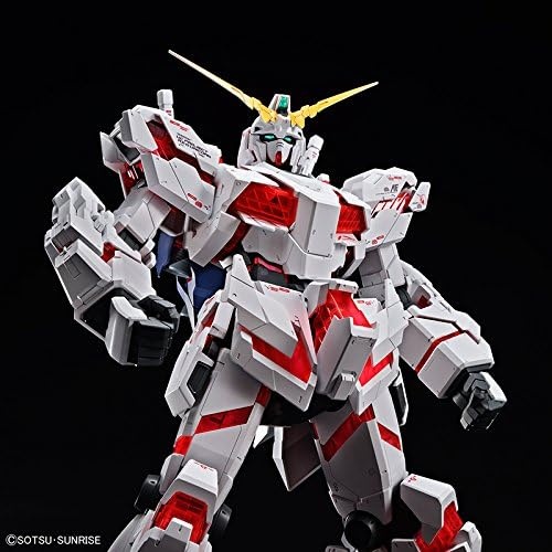 BANDAI Hobby Mega Size 1/48 Unicorn Gundam [Destroy Mode] Gundam UC Model Kit Figure