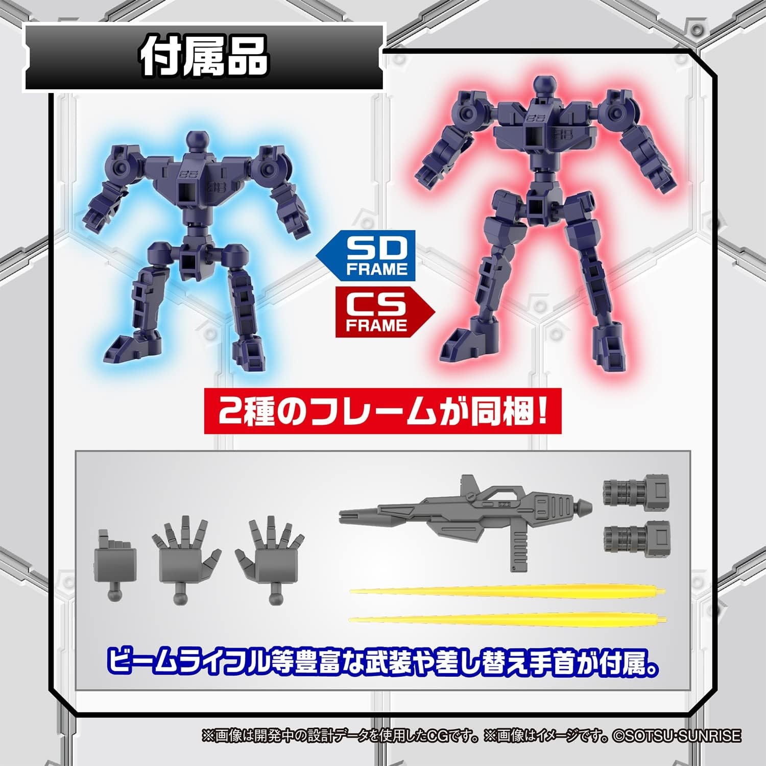 Bandai Hobby – Mobile Suit Gundam – #18 Tornado Gundam Cross Silhouette, Bandai Spirits SDCS Model Kit