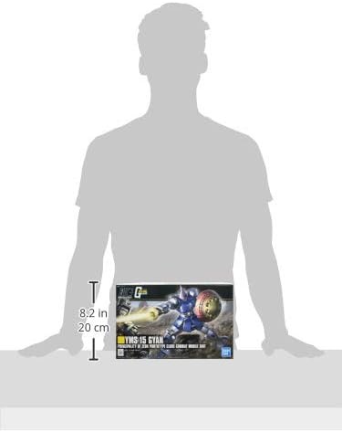 Bandai Hobby – Mobile Suit Gundam – #197 Gyan (Revive), Bandai Spirits HGUC 1/144 Model Kit