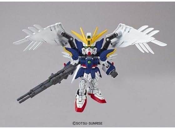 Bandai Hobby – Gundam Wing: Endless Waltz – 004 Wing Gundam Zero (EW) SD EX-Standard Model Kit