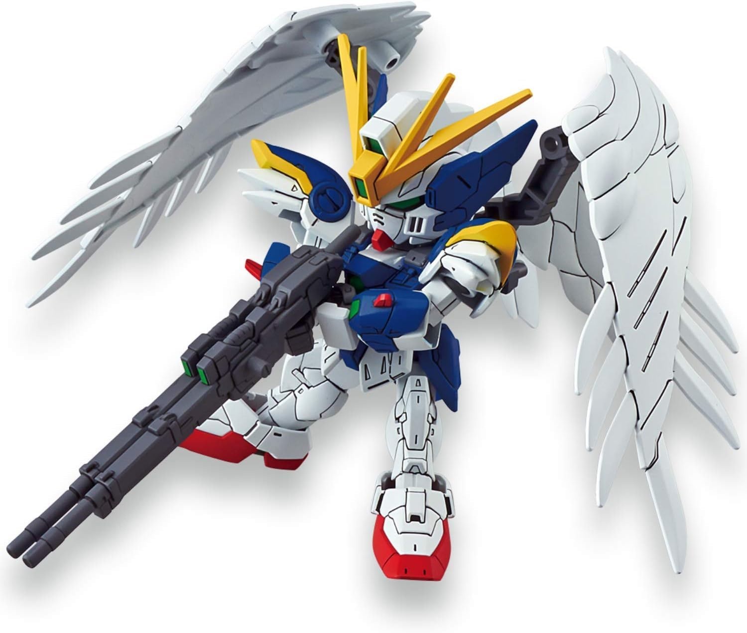 Bandai Hobby – Gundam Wing: Endless Waltz – 004 Wing Gundam Zero (EW) SD EX-Standard Model Kit