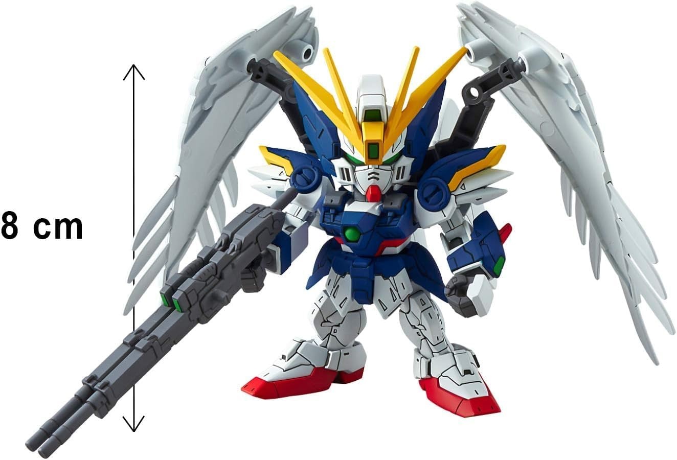 Bandai Hobby – Gundam Wing: Endless Waltz – 004 Wing Gundam Zero (EW) SD EX-Standard Model Kit