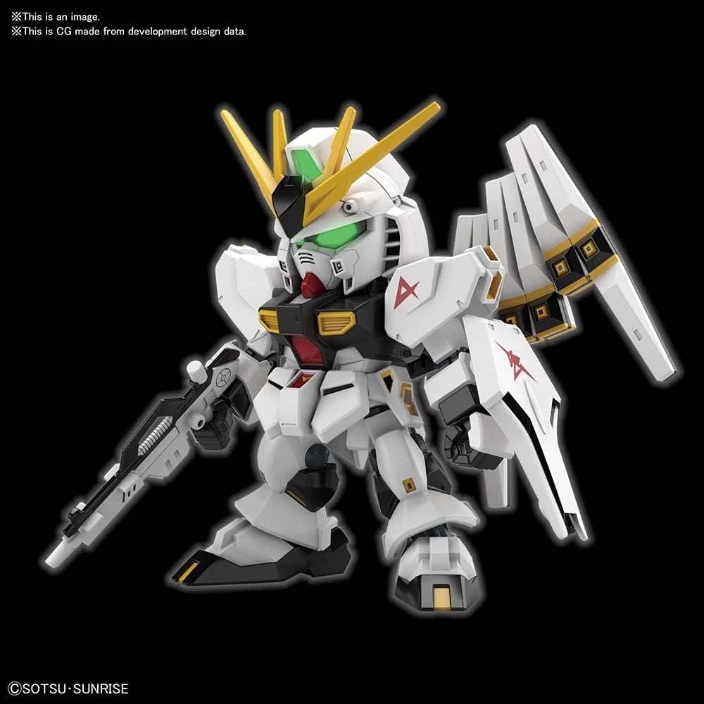 Bandai Hobby – Char’s Counterattack – Nu Gundam, Bandai Spirits SD Gundam EX-Standard Model Kit