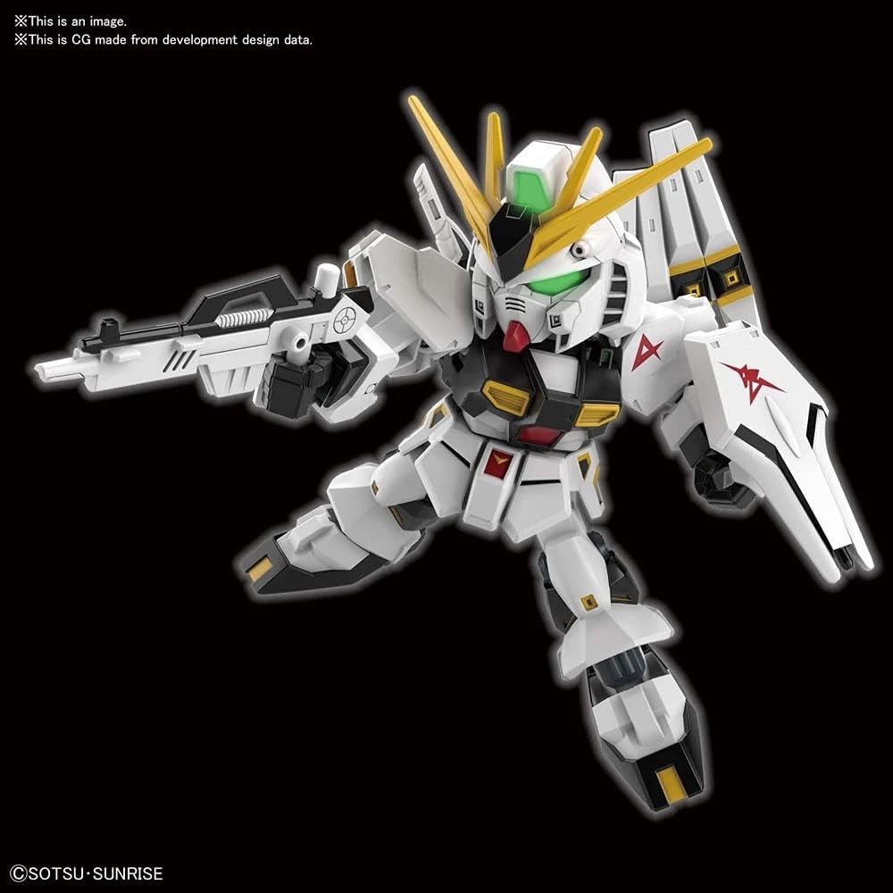 Bandai Hobby – Char’s Counterattack – Nu Gundam, Bandai Spirits SD Gundam EX-Standard Model Kit