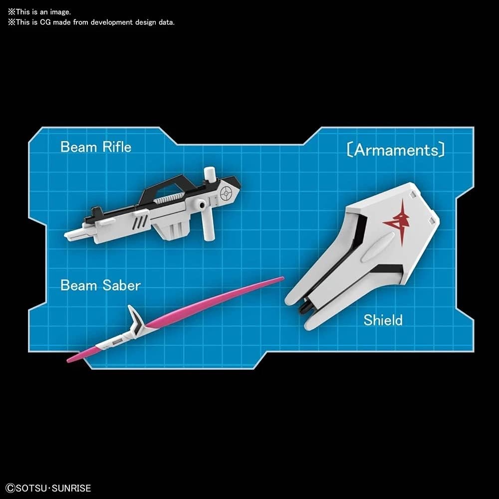 Bandai Hobby – Char’s Counterattack – Nu Gundam, Bandai Spirits SD Gundam EX-Standard Model Kit