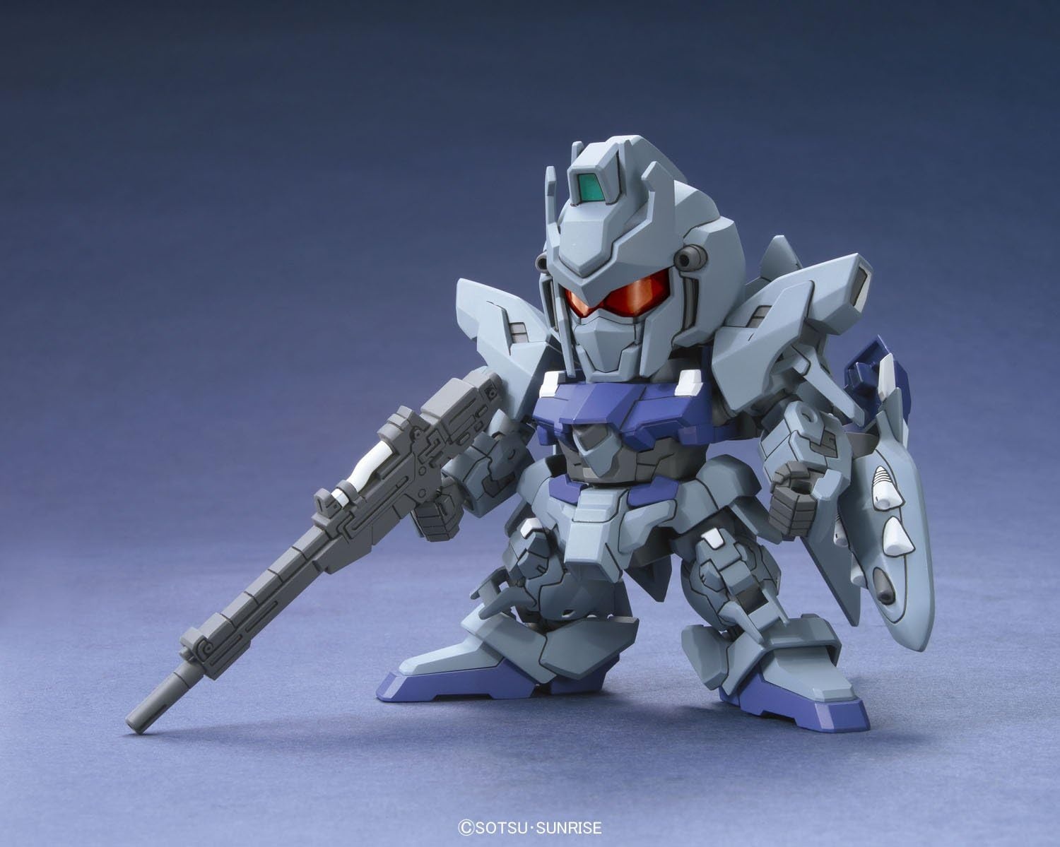 Bandai Hobby BB379 Delta Plus Super Deformed Gundam Unicorn Action Figure