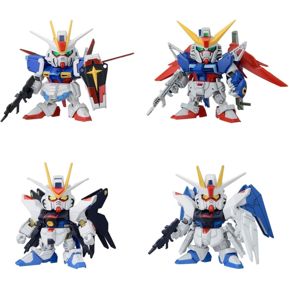 Bandai Hobby – Mobile Suit Gundam Seed – BB Senshi C.E. Battles of Destiny Set SD Model Kit