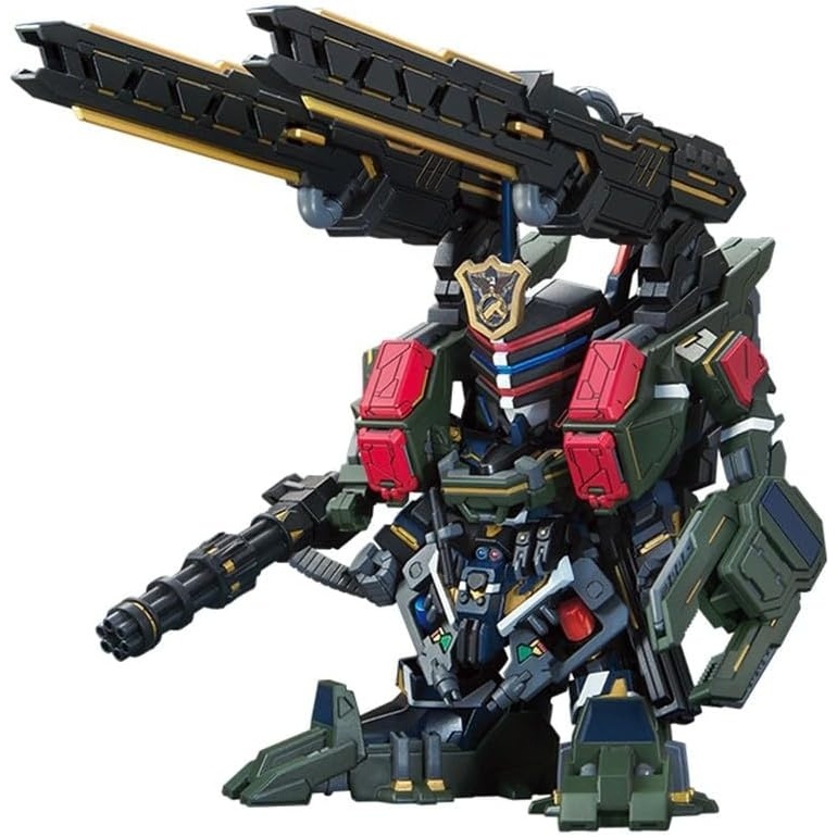 Bandai Hobby – SD Gundam World Heroes – Sergeant Verde Buster Gundam (Dx Set), Bandai Spirits Model Kit(Sargent Verde Buster Gundam DX Set)