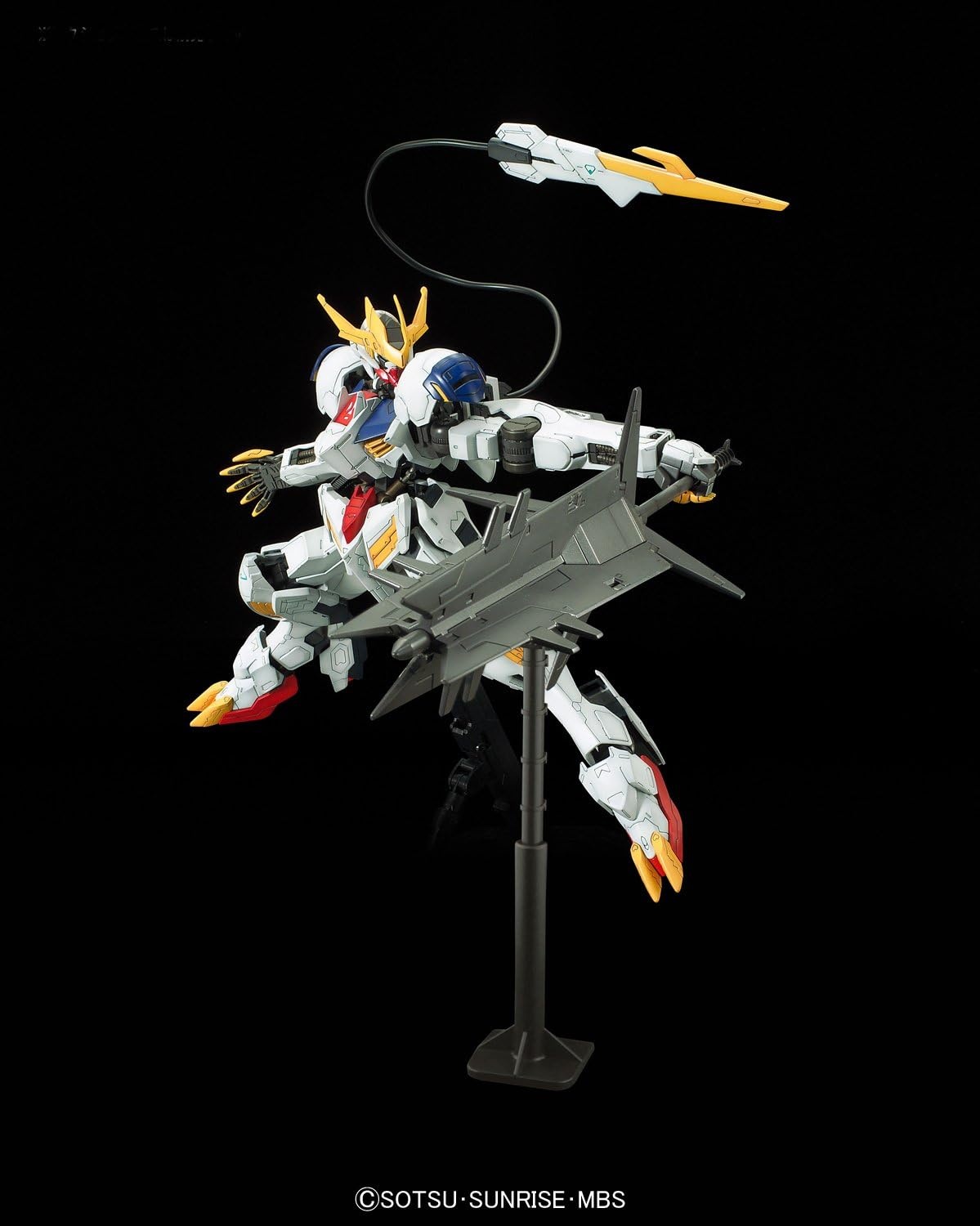 BANDAI Hobby Full Mechanics Barbatos Lupus Rex Gundam IBO Model Kit (1/100 Scale)