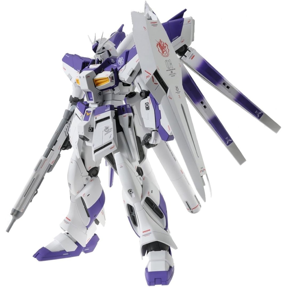Bandai Hobby MG 1/100 RX-93-2 Hi-Nu Gundam Ver.Ka Char’s Counterattack Model Kit, Model Number: BAN192078, Blue