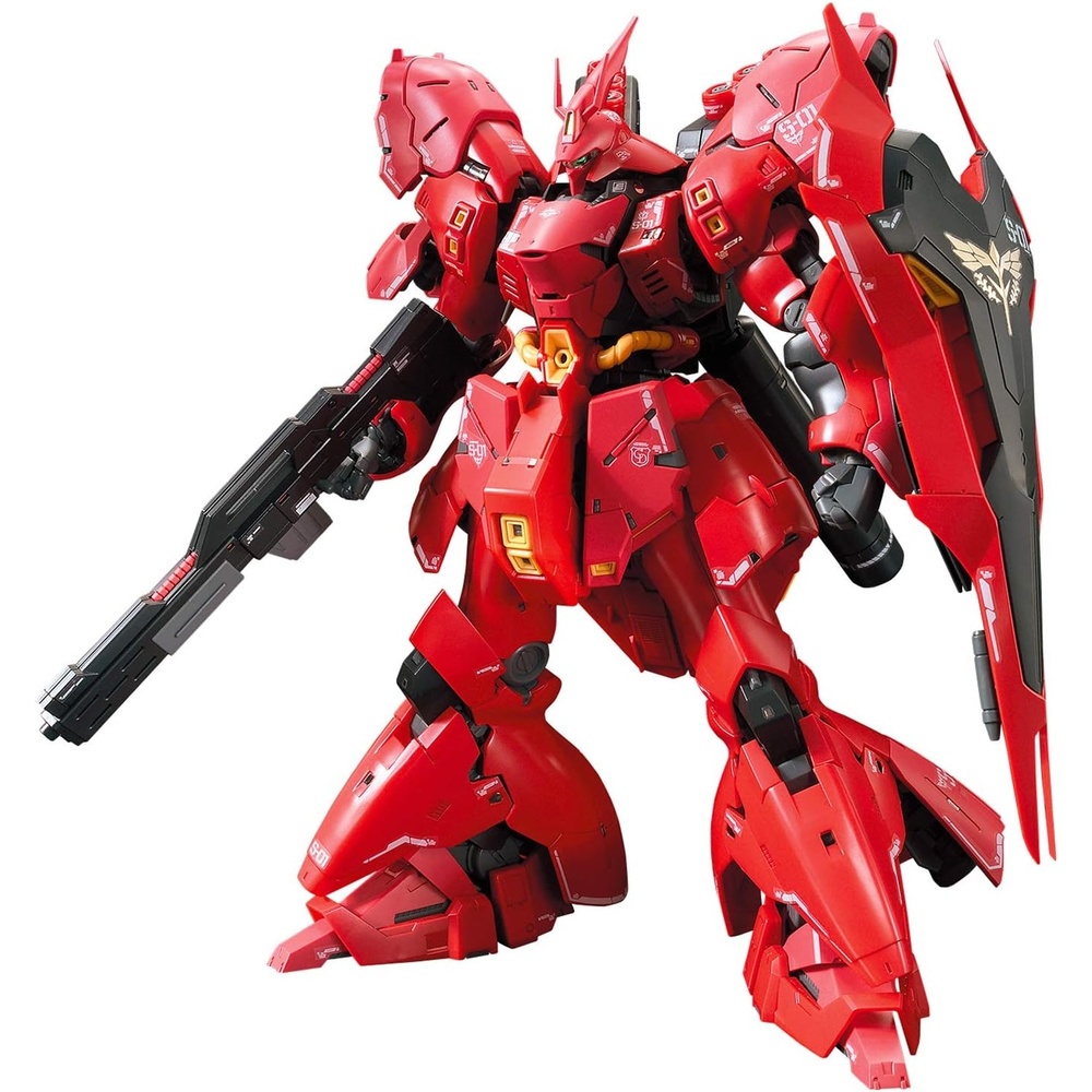 Bandai Hobby RG 1/144 #29 Sazabi Char’s Counterattack , Red, 0.5 Liters