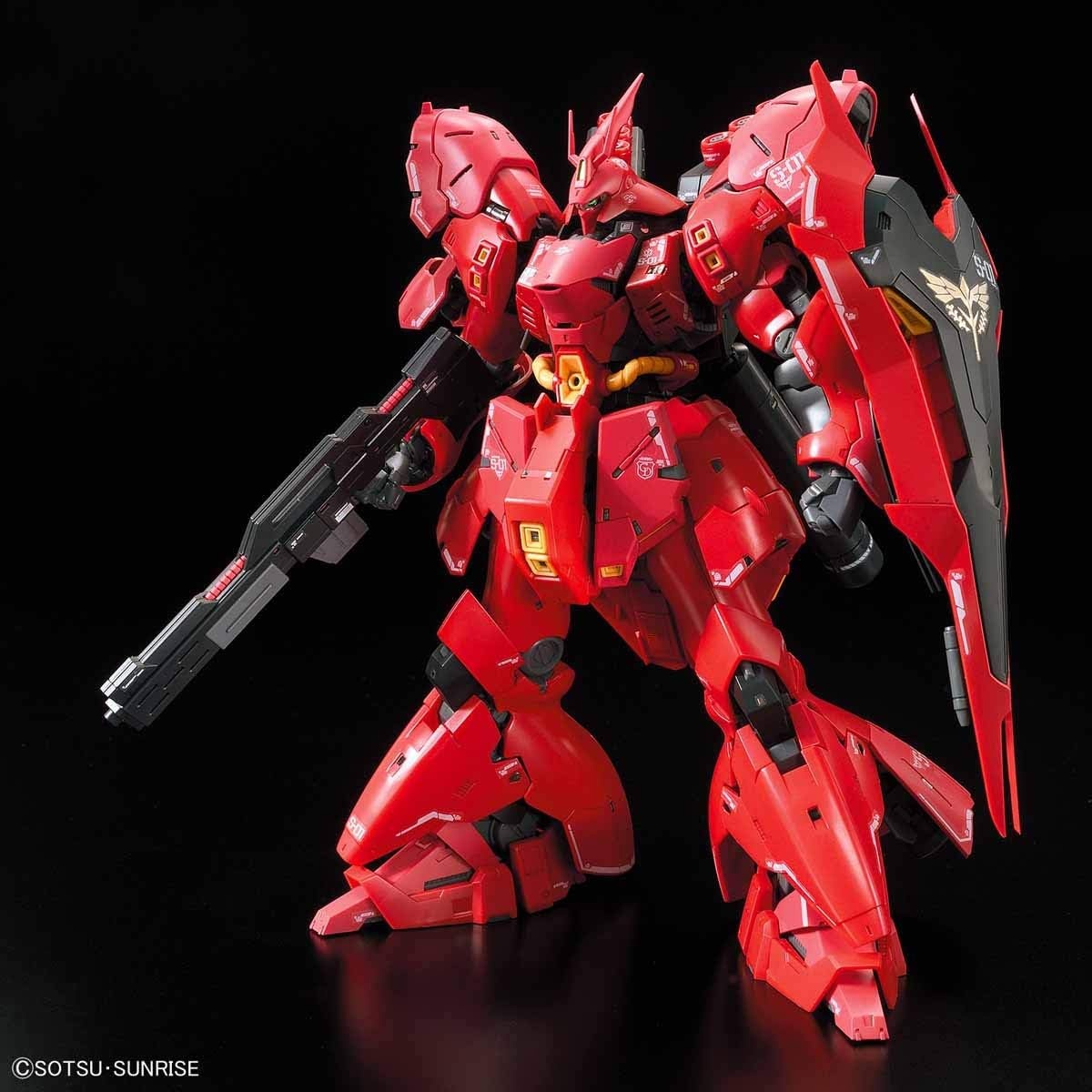 Bandai Hobby RG 1/144 #29 Sazabi Char’s Counterattack , Red, 0.5 Liters