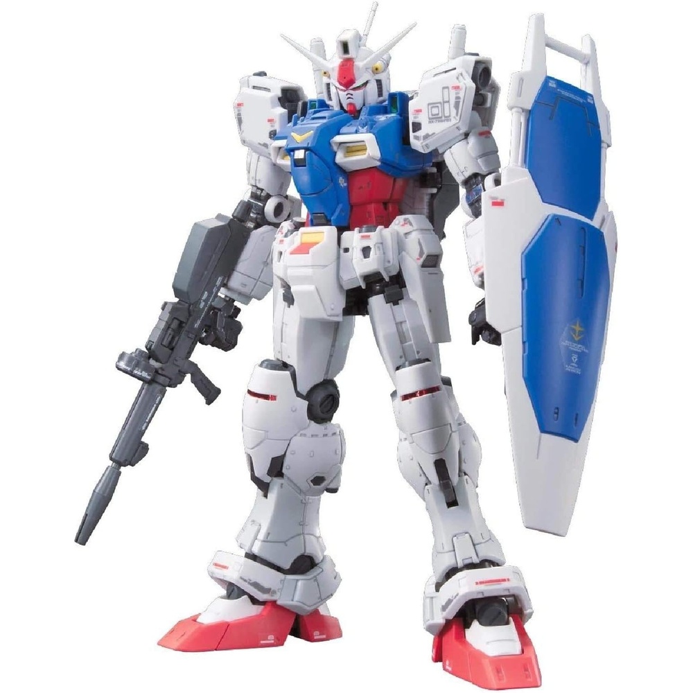 Bandai Hobby Real Grade #12 Gundam GP01 Zephyranthes Action Figure Model Kit, 1/144 Scale