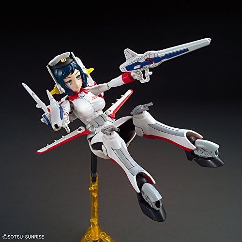 BANDAI Hobby – Gundam Build Fighters – Mrs. Loheng-Rinko HGBF 1/144 Model Kit