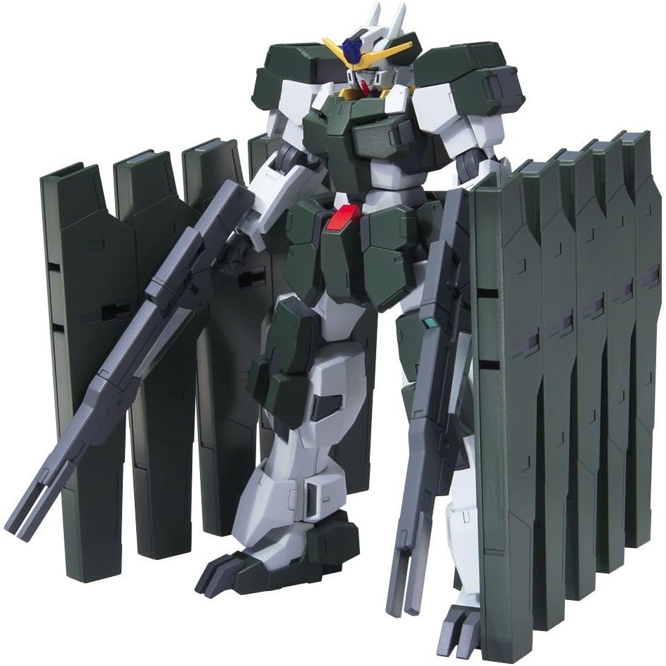 Bandai Hobby #67 Gundam Zabanya HG 00 Action Figure, Black and Silver (BAN164562)