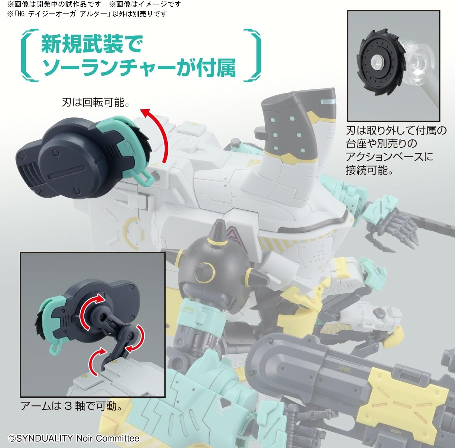 Bandai Hobby – Synduality – Daisyogre Alter HG Model Kit