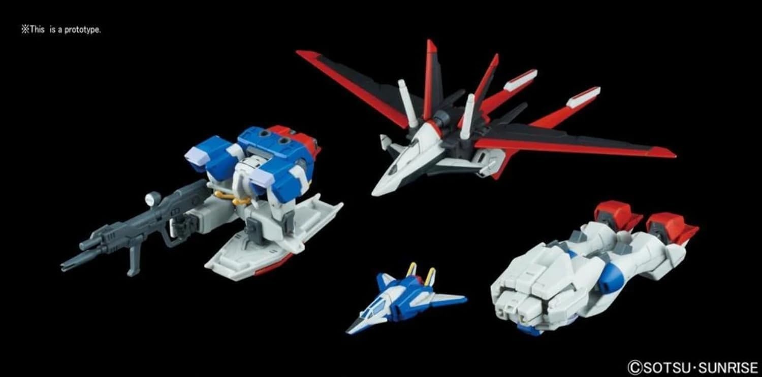 Bandai Hobby HGCE 1/144 Force Impulse Gundam Seed Destiny Gundam Revive Model Kit, Multi, 8″ (BAS5059241)