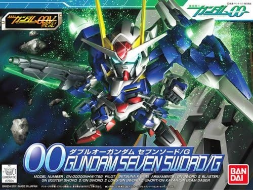 Bandai Hobby BB#368 00 Gundam Seven Sword/G, Bandai SD Action Figure