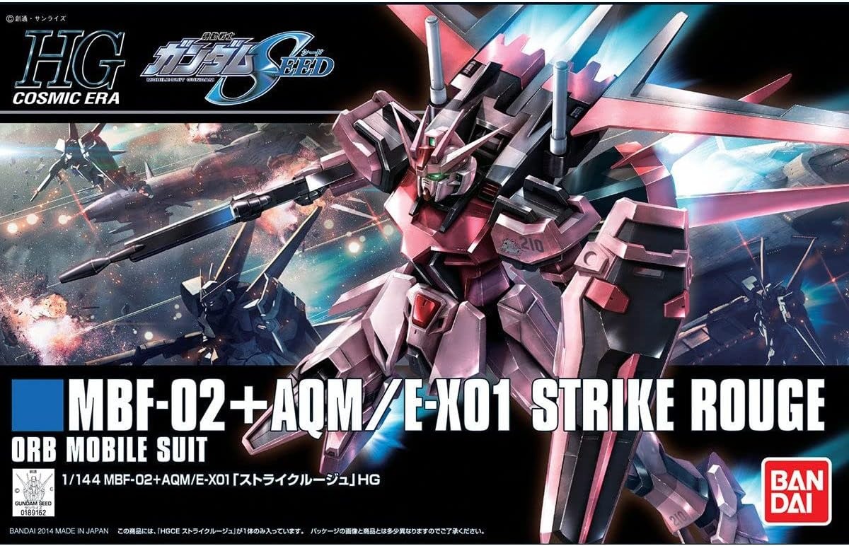 Bandai Hobby – Gundam Seed – #176 Strike Rouge HGCE 1/144 Model Kit