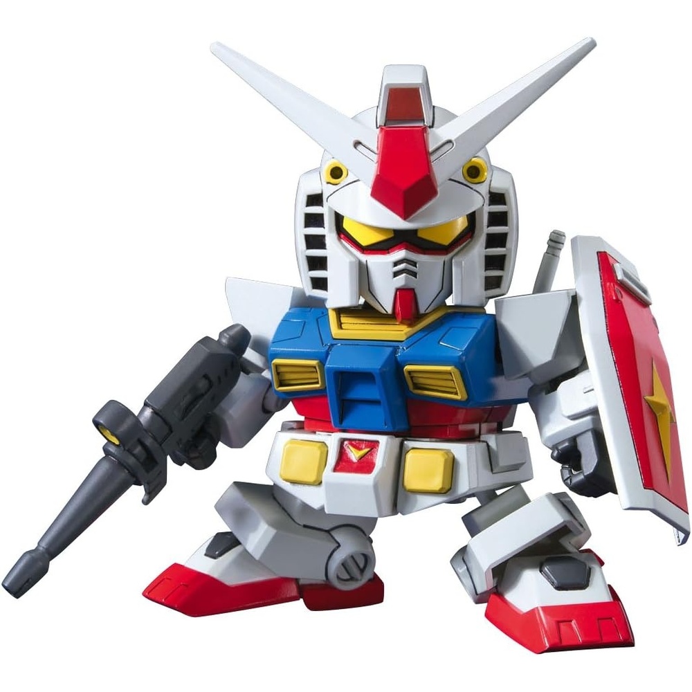 Bandai Hobby BB#329 RX-78-2 Gundam Animation Color SD Action Figure