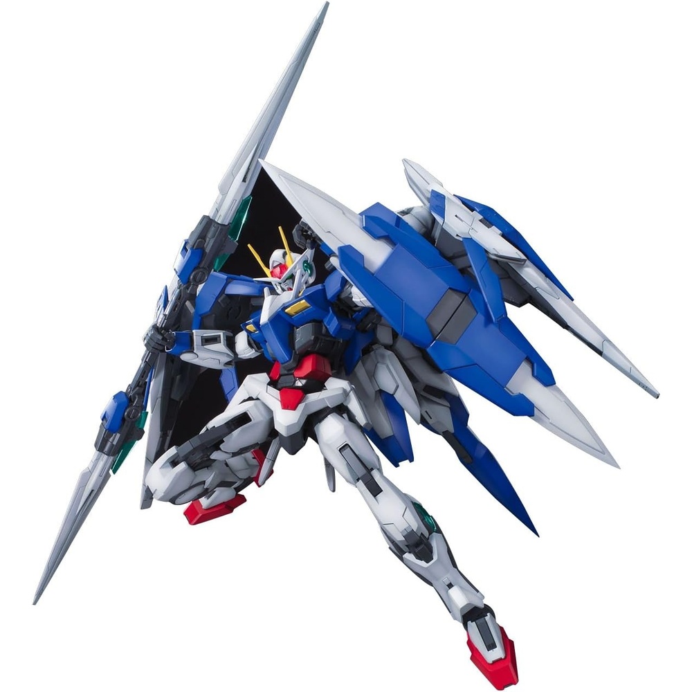 Bandai Hobby MG 00 Raiser Gundam 1/100 Scale Model Kit (BAN169914), Blue